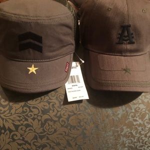 Kurtz brand Men’s Baseball Cap Hats 2pc Bundle NWT